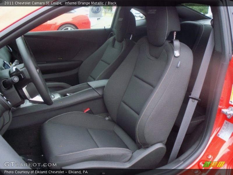  2011 Camaro SS Coupe Black Interior