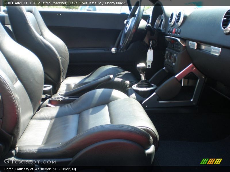  2001 TT 1.8T quattro Roadster Ebony Black Interior