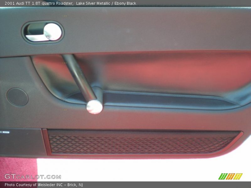 Lake Silver Metallic / Ebony Black 2001 Audi TT 1.8T quattro Roadster
