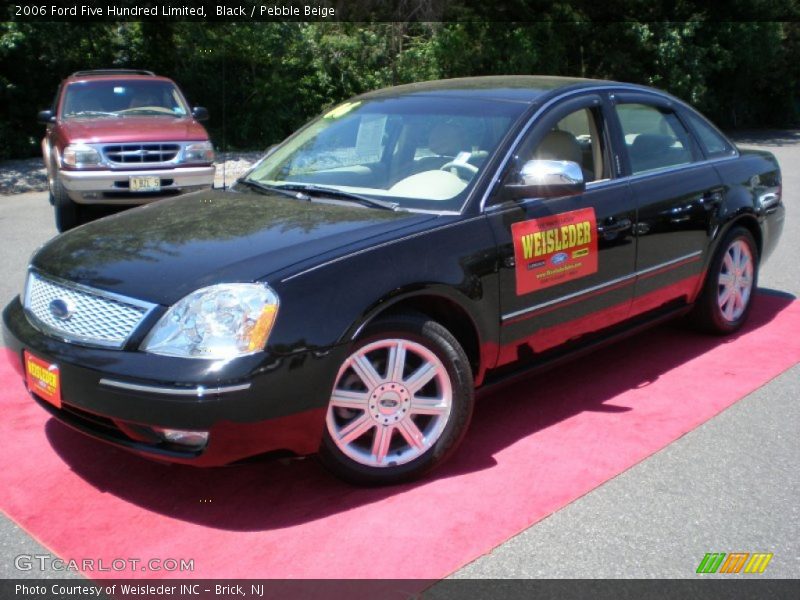 Black / Pebble Beige 2006 Ford Five Hundred Limited