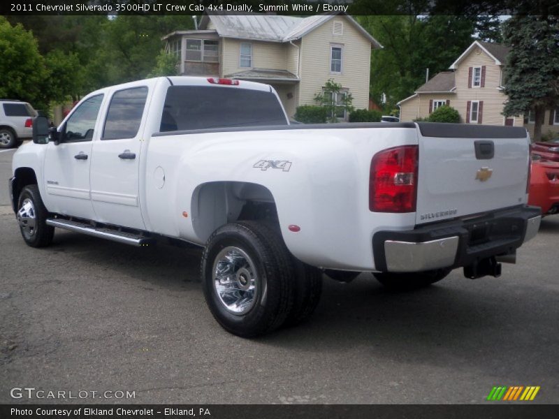  2011 Silverado 3500HD LT Crew Cab 4x4 Dually Summit White