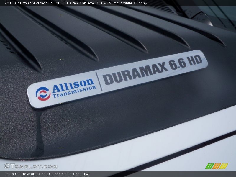  2011 Silverado 3500HD LT Crew Cab 4x4 Dually Logo