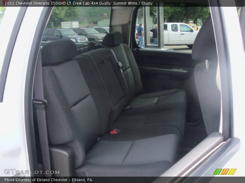 2011 Silverado 3500HD LT Crew Cab 4x4 Dually Ebony Interior