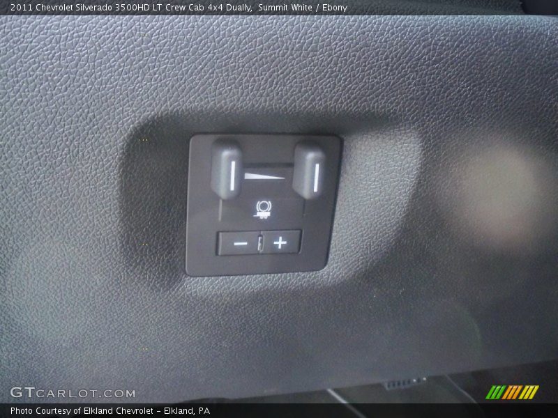 Summit White / Ebony 2011 Chevrolet Silverado 3500HD LT Crew Cab 4x4 Dually
