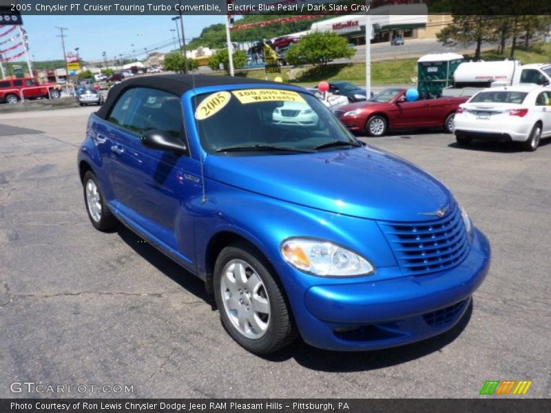 Front 3/4 View of 2005 PT Cruiser Touring Turbo Convertible