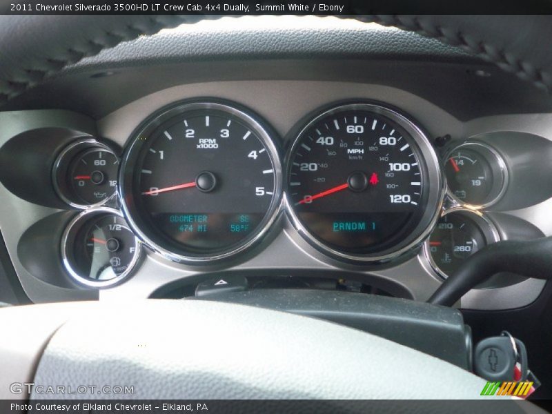  2011 Silverado 3500HD LT Crew Cab 4x4 Dually LT Crew Cab 4x4 Dually Gauges