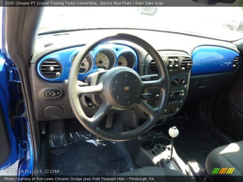 Dashboard of 2005 PT Cruiser Touring Turbo Convertible
