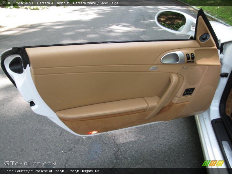 Door Panel of 2008 911 Carrera 4 Cabriolet