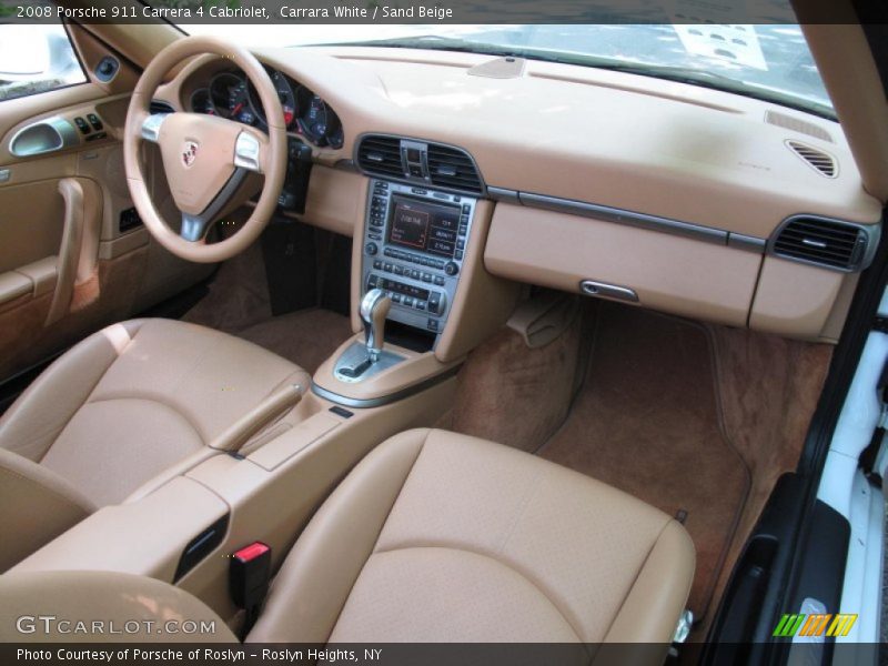 Dashboard of 2008 911 Carrera 4 Cabriolet