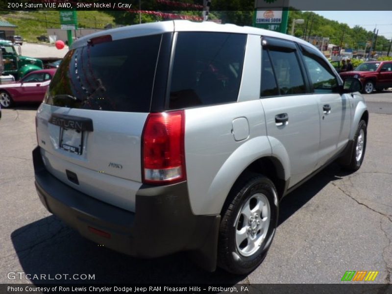 Silver Nickel / Gray 2004 Saturn VUE AWD