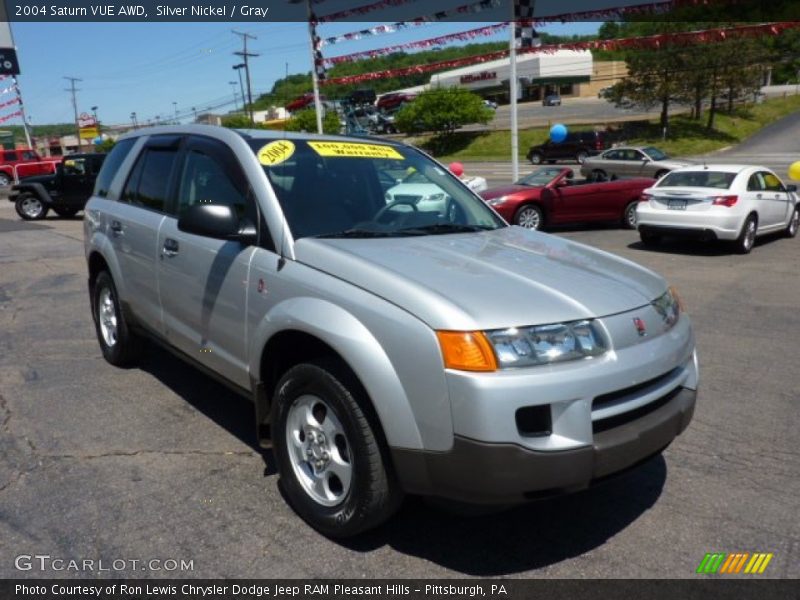 Silver Nickel / Gray 2004 Saturn VUE AWD