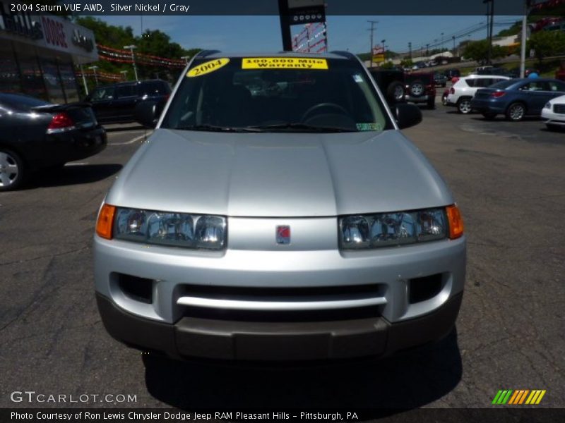 Silver Nickel / Gray 2004 Saturn VUE AWD