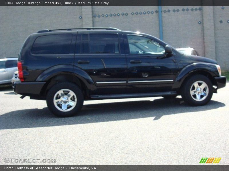 Black / Medium Slate Gray 2004 Dodge Durango Limited 4x4