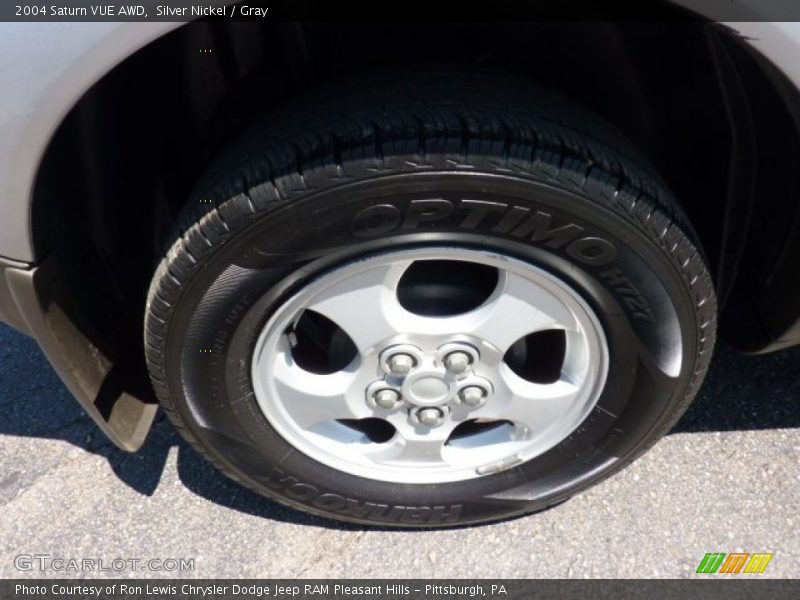 Silver Nickel / Gray 2004 Saturn VUE AWD