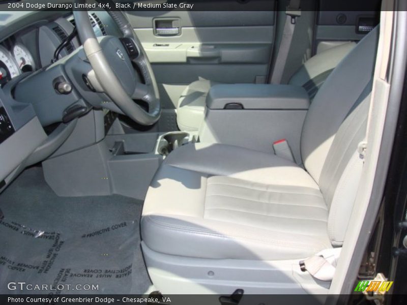 Black / Medium Slate Gray 2004 Dodge Durango Limited 4x4