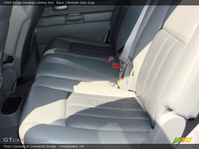 Black / Medium Slate Gray 2004 Dodge Durango Limited 4x4
