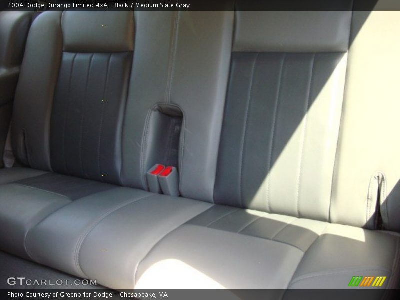 Black / Medium Slate Gray 2004 Dodge Durango Limited 4x4