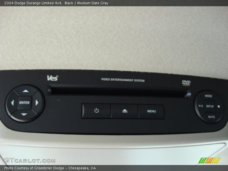 Black / Medium Slate Gray 2004 Dodge Durango Limited 4x4