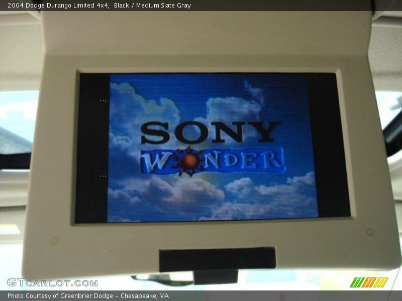 Black / Medium Slate Gray 2004 Dodge Durango Limited 4x4