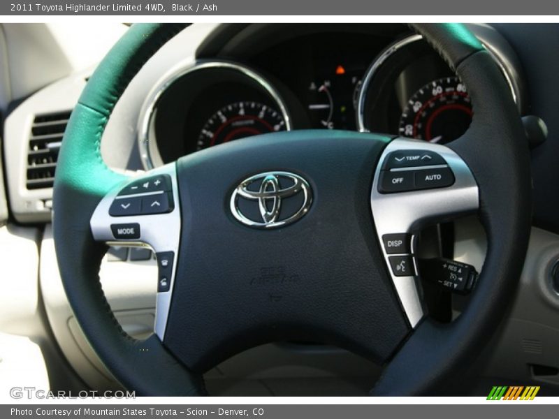 Black / Ash 2011 Toyota Highlander Limited 4WD