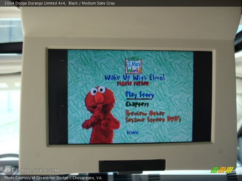 Black / Medium Slate Gray 2004 Dodge Durango Limited 4x4