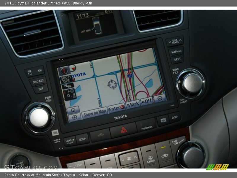 Black / Ash 2011 Toyota Highlander Limited 4WD