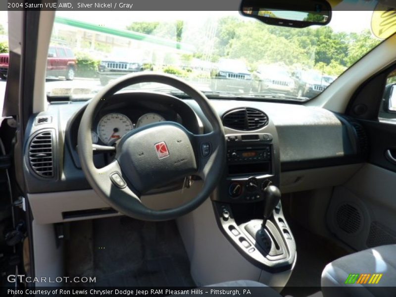 Silver Nickel / Gray 2004 Saturn VUE AWD
