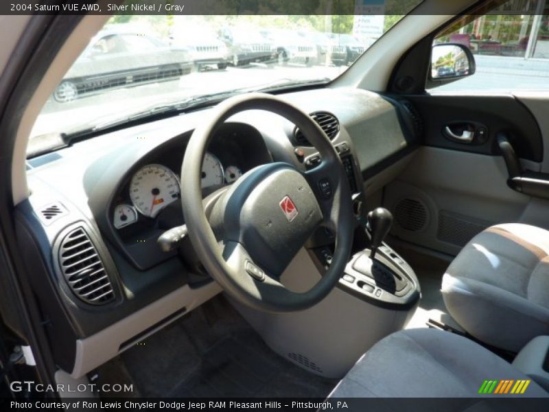 Silver Nickel / Gray 2004 Saturn VUE AWD