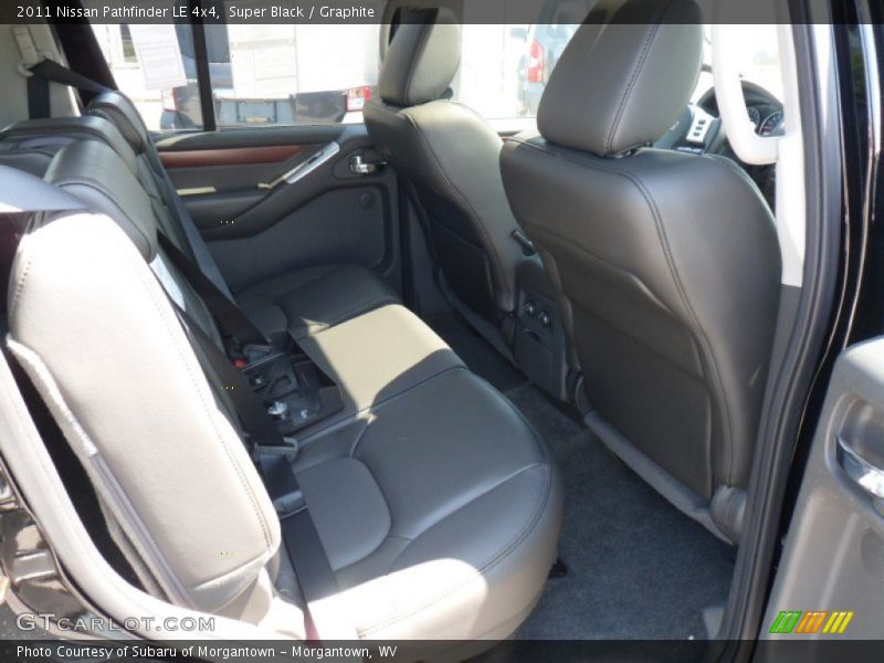 Super Black / Graphite 2011 Nissan Pathfinder LE 4x4