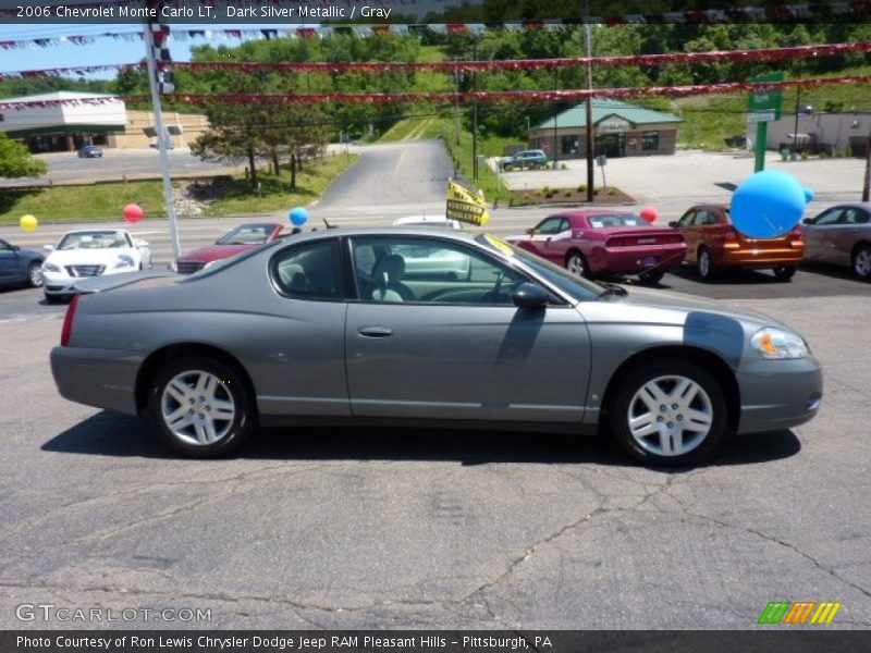 Dark Silver Metallic / Gray 2006 Chevrolet Monte Carlo LT