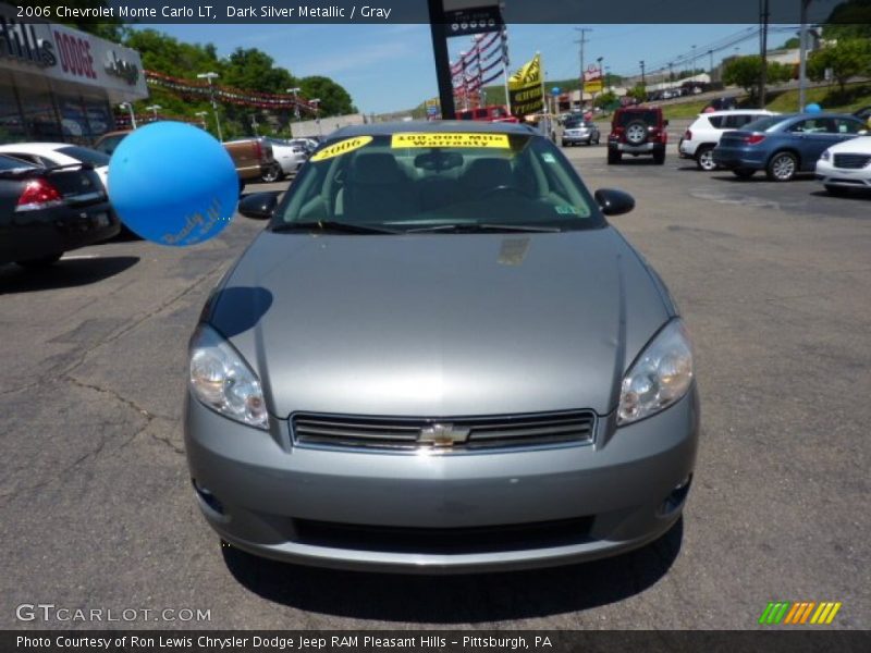 Dark Silver Metallic / Gray 2006 Chevrolet Monte Carlo LT