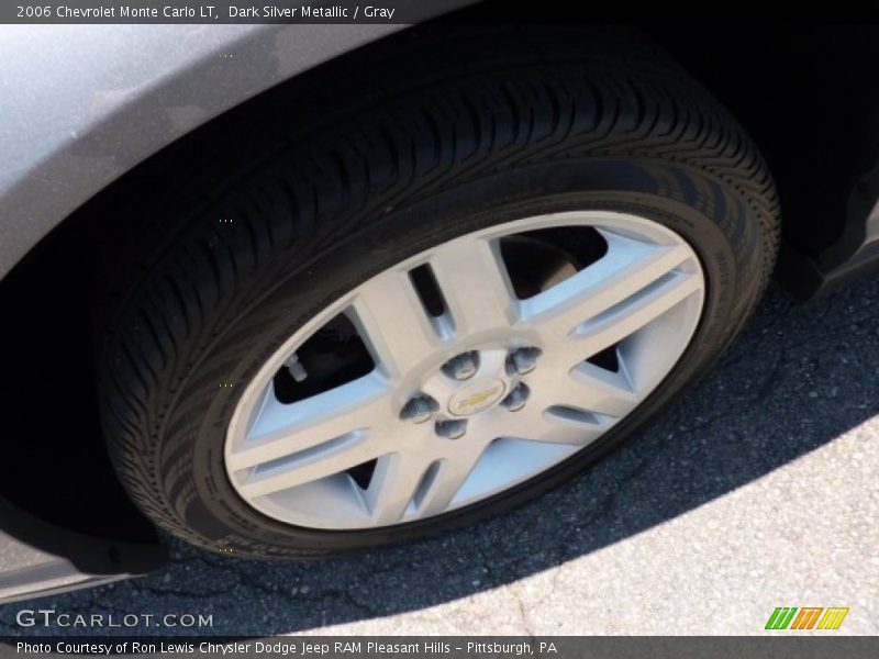 Dark Silver Metallic / Gray 2006 Chevrolet Monte Carlo LT