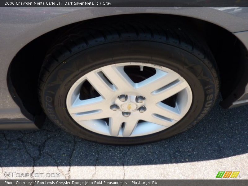 Dark Silver Metallic / Gray 2006 Chevrolet Monte Carlo LT