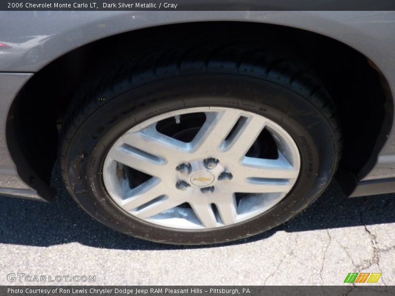 Dark Silver Metallic / Gray 2006 Chevrolet Monte Carlo LT