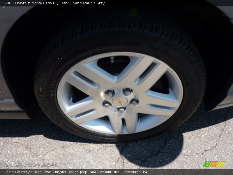 Dark Silver Metallic / Gray 2006 Chevrolet Monte Carlo LT