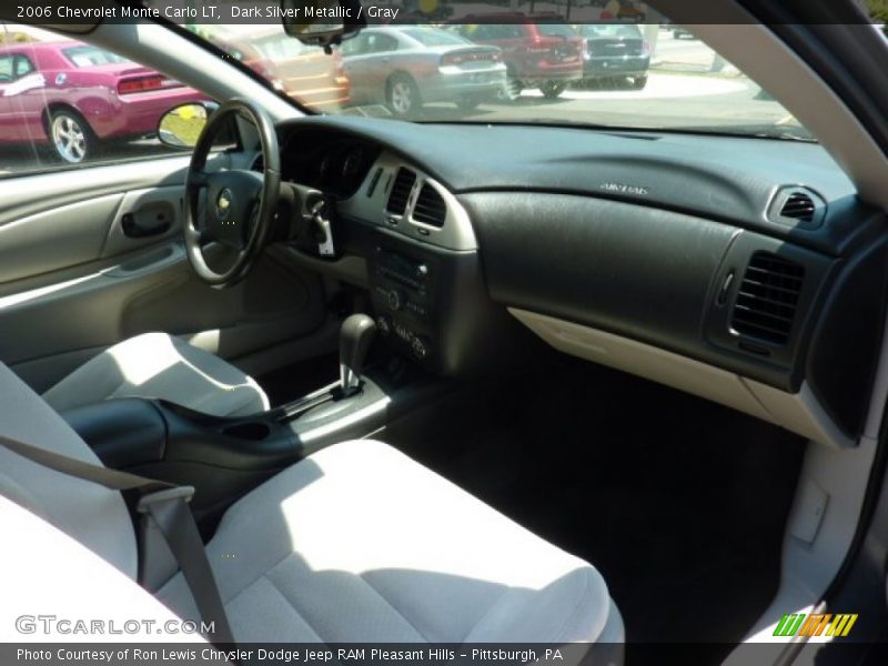 Dark Silver Metallic / Gray 2006 Chevrolet Monte Carlo LT