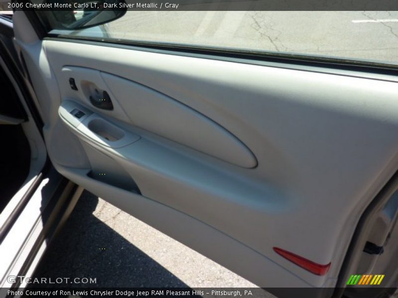 Dark Silver Metallic / Gray 2006 Chevrolet Monte Carlo LT