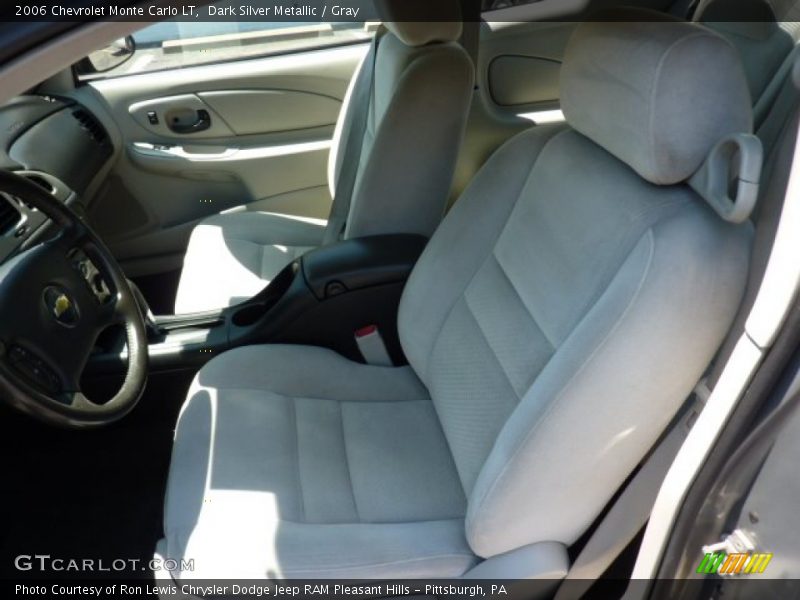 Dark Silver Metallic / Gray 2006 Chevrolet Monte Carlo LT