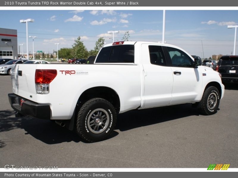 Super White / Black 2010 Toyota Tundra TRD Rock Warrior Double Cab 4x4