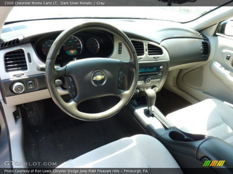 Dark Silver Metallic / Gray 2006 Chevrolet Monte Carlo LT