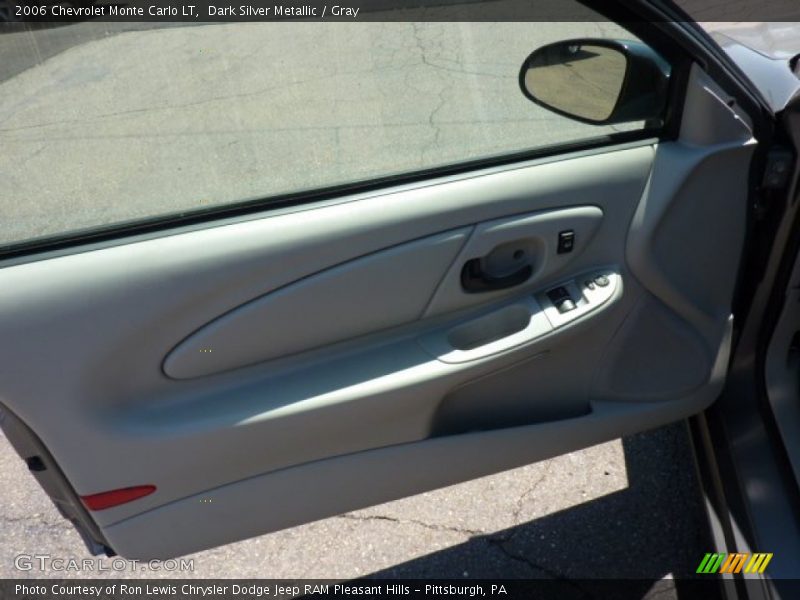 Dark Silver Metallic / Gray 2006 Chevrolet Monte Carlo LT