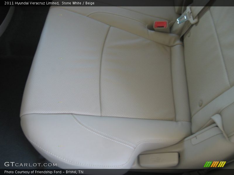 Stone White / Beige 2011 Hyundai Veracruz Limited