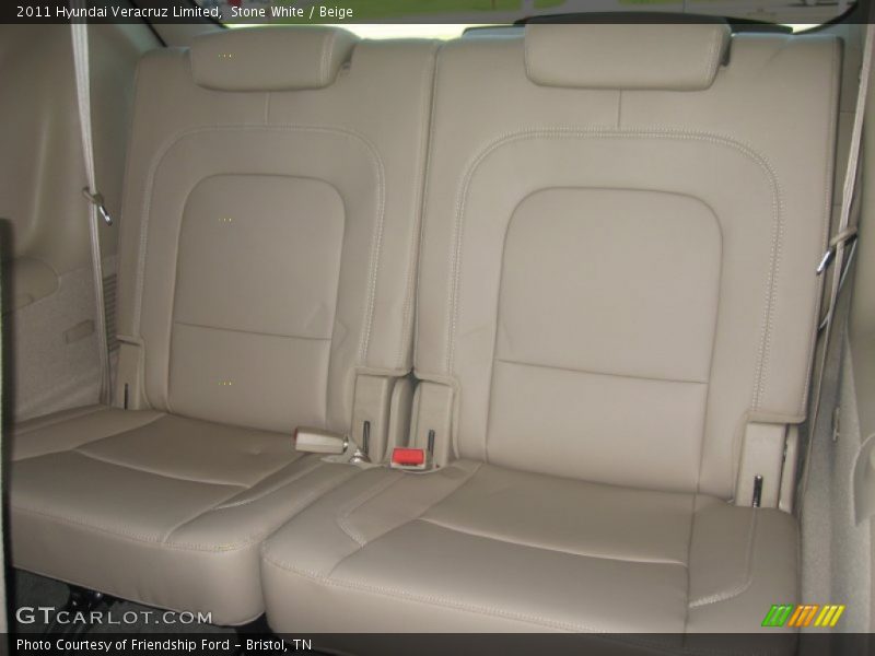 Stone White / Beige 2011 Hyundai Veracruz Limited