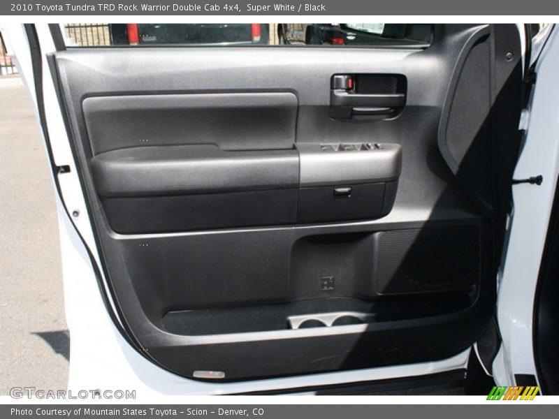Super White / Black 2010 Toyota Tundra TRD Rock Warrior Double Cab 4x4