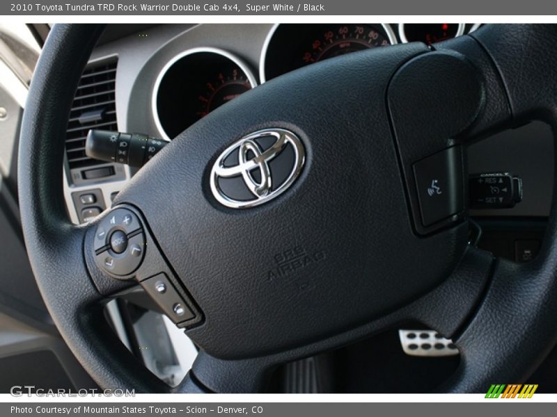 Super White / Black 2010 Toyota Tundra TRD Rock Warrior Double Cab 4x4