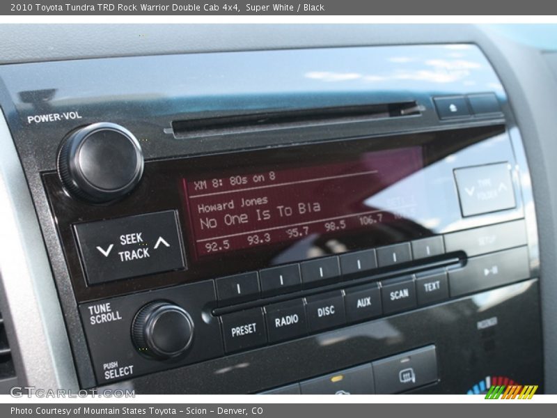 Super White / Black 2010 Toyota Tundra TRD Rock Warrior Double Cab 4x4