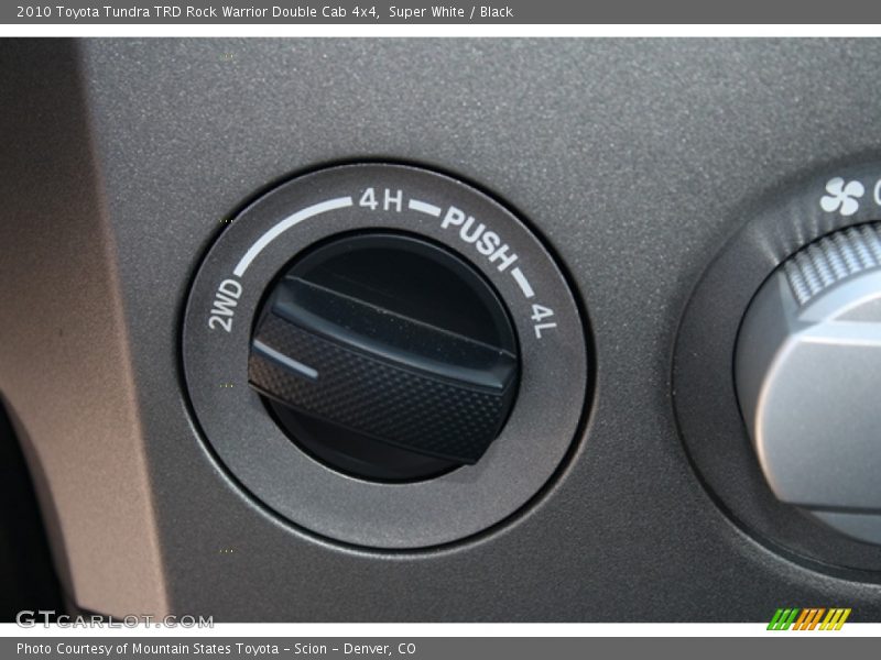Super White / Black 2010 Toyota Tundra TRD Rock Warrior Double Cab 4x4