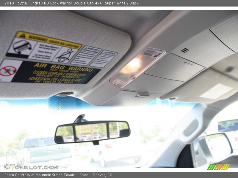 Super White / Black 2010 Toyota Tundra TRD Rock Warrior Double Cab 4x4
