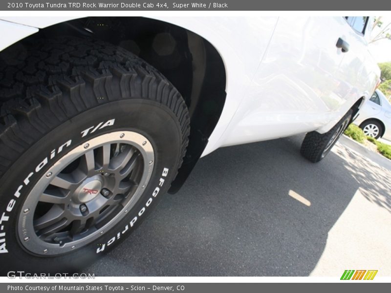 Super White / Black 2010 Toyota Tundra TRD Rock Warrior Double Cab 4x4