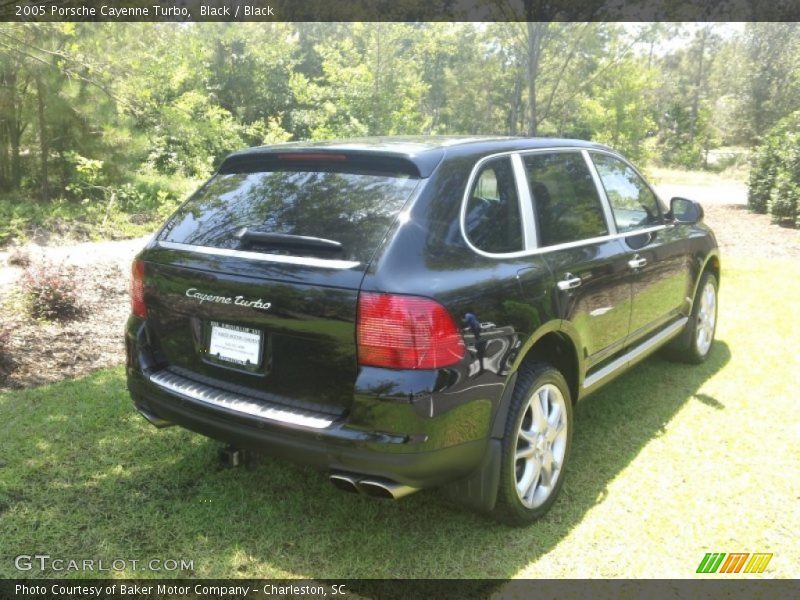 Black / Black 2005 Porsche Cayenne Turbo
